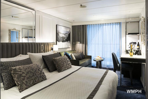 Crystal Mozart Cabin 250 Category S1 River Suite With French