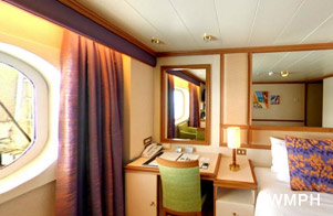 Outside Stateroom (Obstructed View)