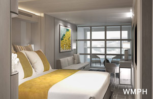 Edge Stateroom with Infinite Veranda