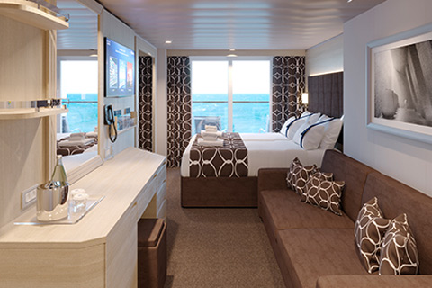 MSC World America Cabin 16140 Category BA Balcony Aurea Stateroom 