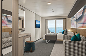 Aft-Facing Balcony Stateroom