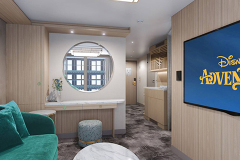 Disney Adventure - Category 04B - Cabin # 16629