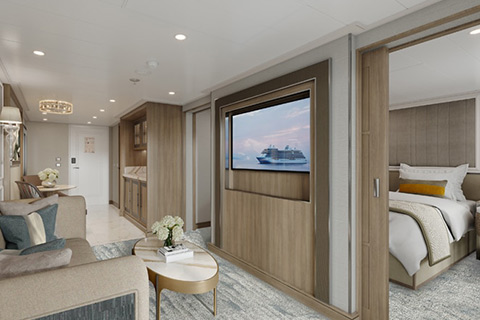 Seven Seas Prestige - Category C - Cabin # 859