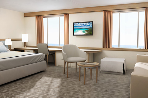 Carnival Encounter - Category BV - Cabin # 14254