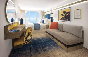 Connecting Ocean View Balcony Stateroom