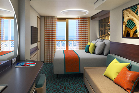 Carnival Tropicale - Category HE - Cabin # 8278