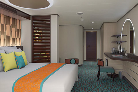 Carnival Tropicale - Category HU - Cabin # 8209