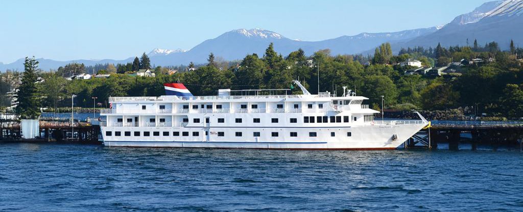 American Spirit Cruise Ship - American Cruise Lines American Spirit on AlaskaCruises.com