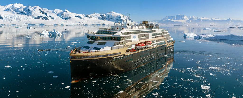 MS Fridtjof Nansen Cruise Ship - HX Hurtigruten Expeditions MS Fridtjof Nansen on AlaskaCruises.com