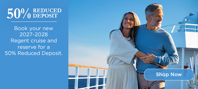 50% Reduced Deposits 2027-2028 Voyage Collection