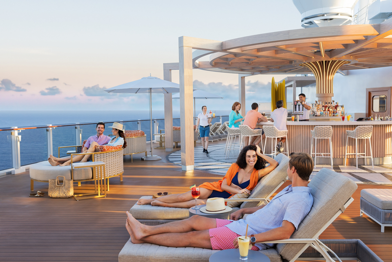 Solo traveler enjoying a cruise