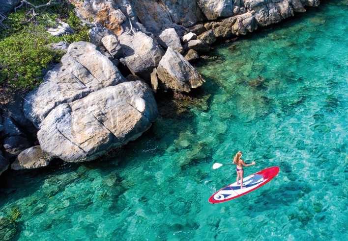 Eastern Caribbean coastline
