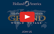 Holland America Line 2026 Grand World Voyage